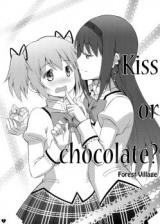 Mahou Shoujo Madoka Magica dj - Kiss or Chocolate?