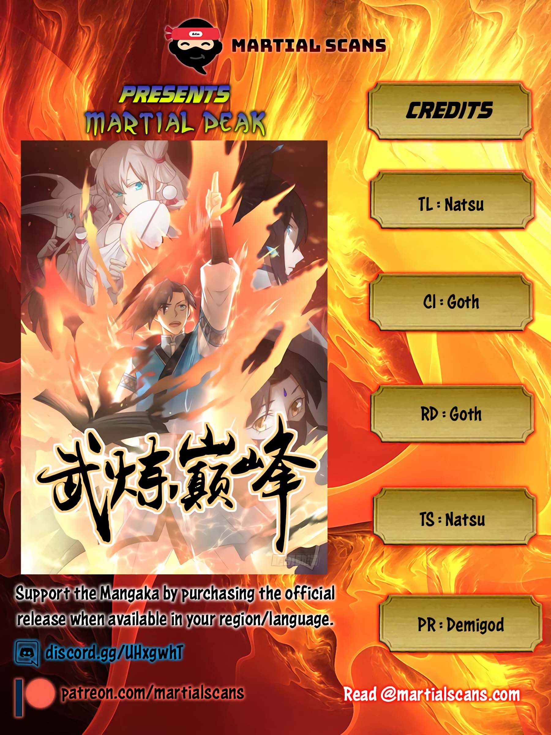 Martial Peak - Chapter 1037 - Best Of Luck To You - Image 1