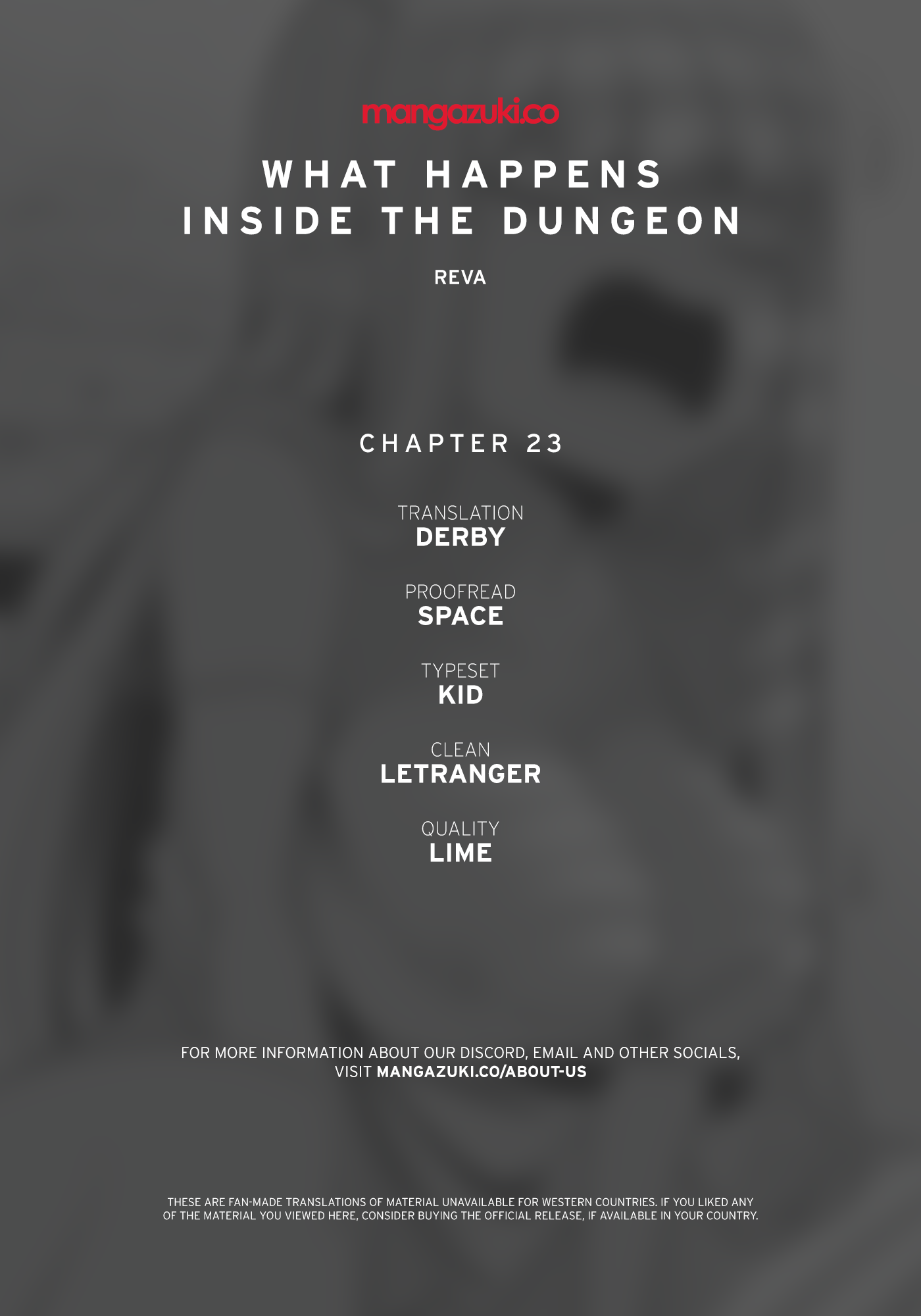 What Happens Inside the Dungeon - Chapter 33681 - Image 1
