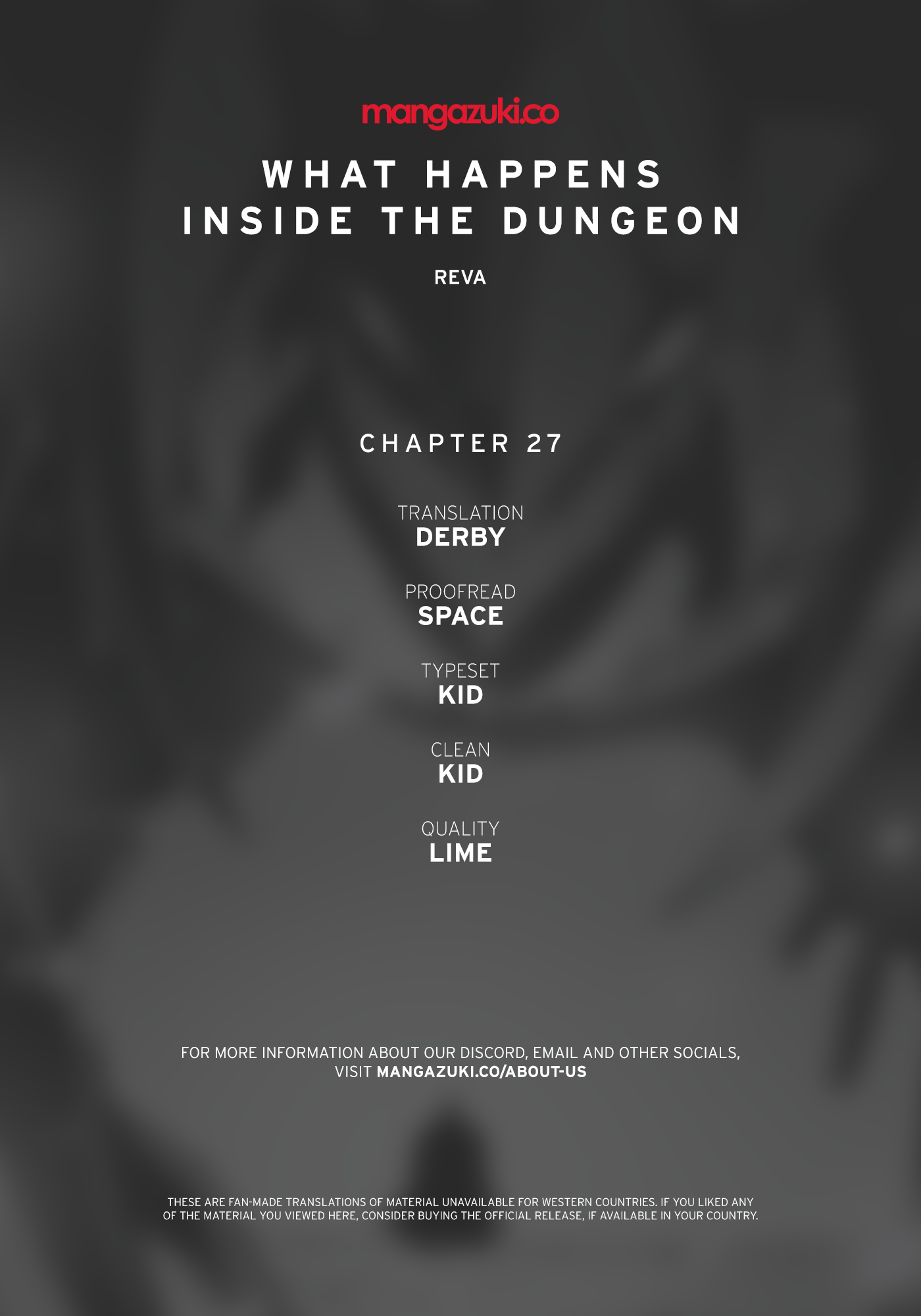 What Happens Inside the Dungeon - Chapter 33685 - Image 1