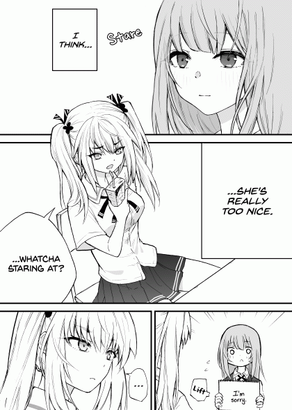 The Mute Girl and Her New Friend (Webcomic)