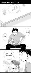 Haikyuu!! dj - Iwa-chan, sulking