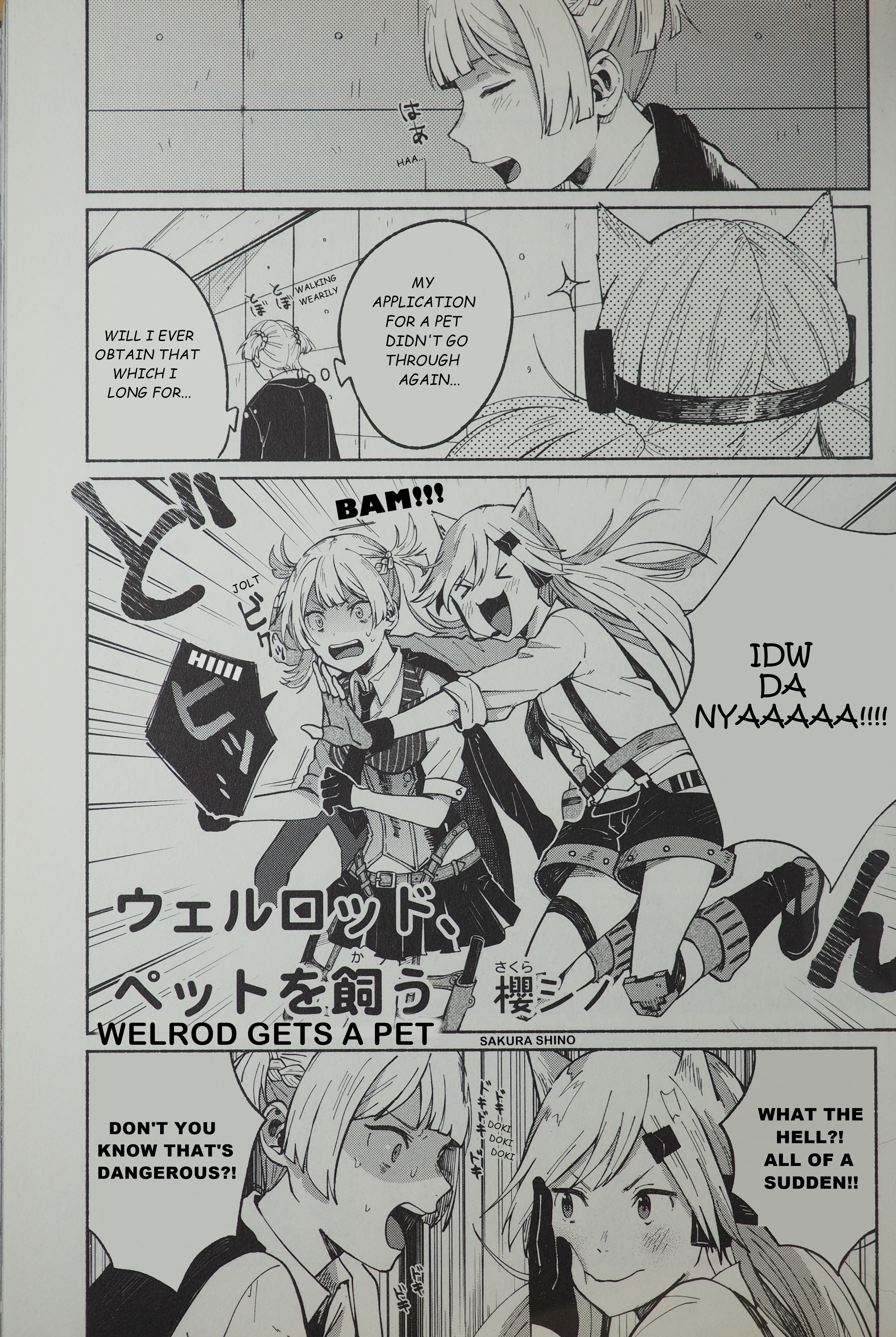 Dolls Frontline Comic Anthology - DNA Media 2019 - Chapter 13729 - Welrod Gets a Pet - Image 1