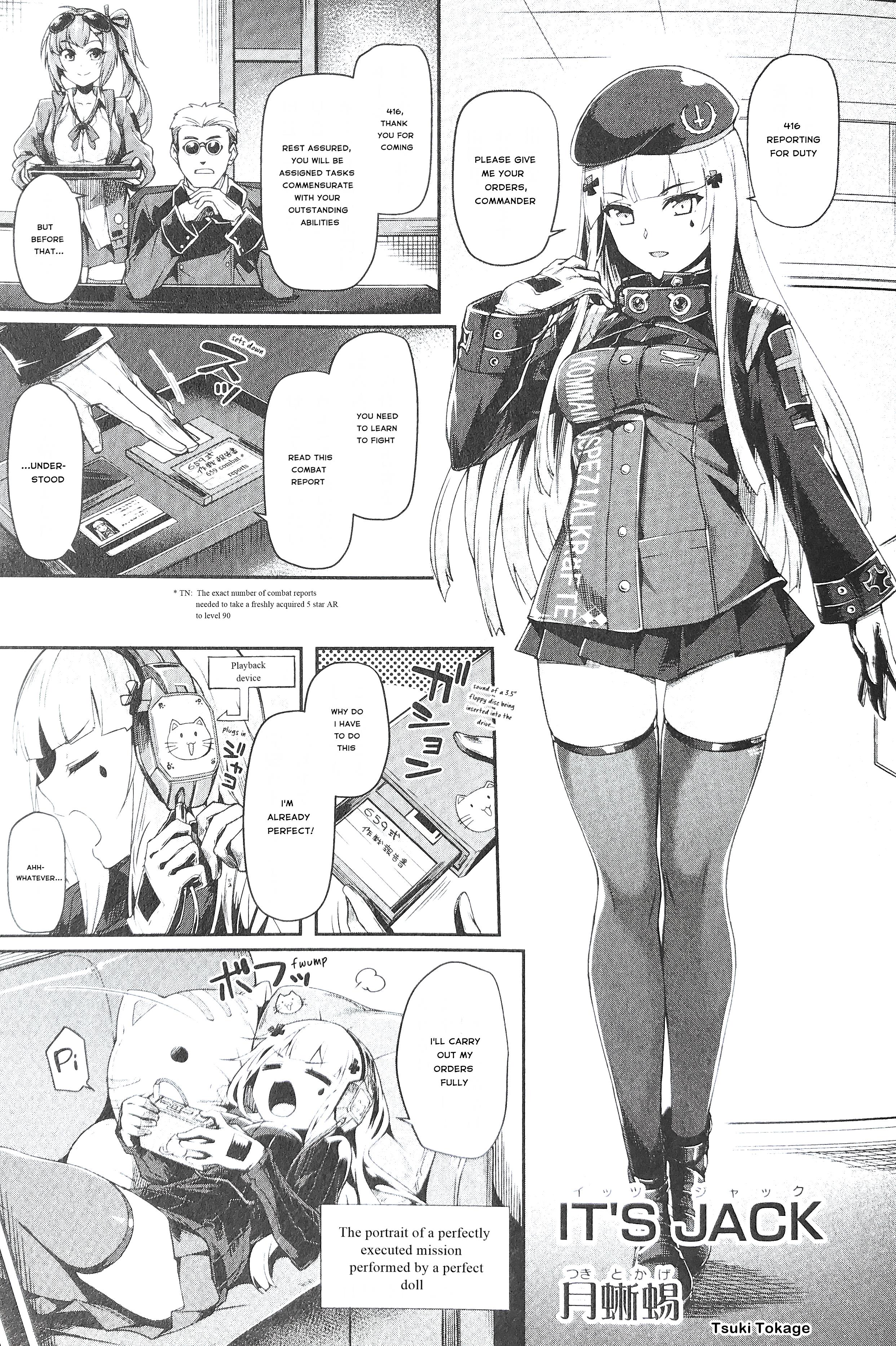 Dolls Frontline Comic Anthology - DNA Media 2019 - Chapter 27678 - It's Jack - Image 1