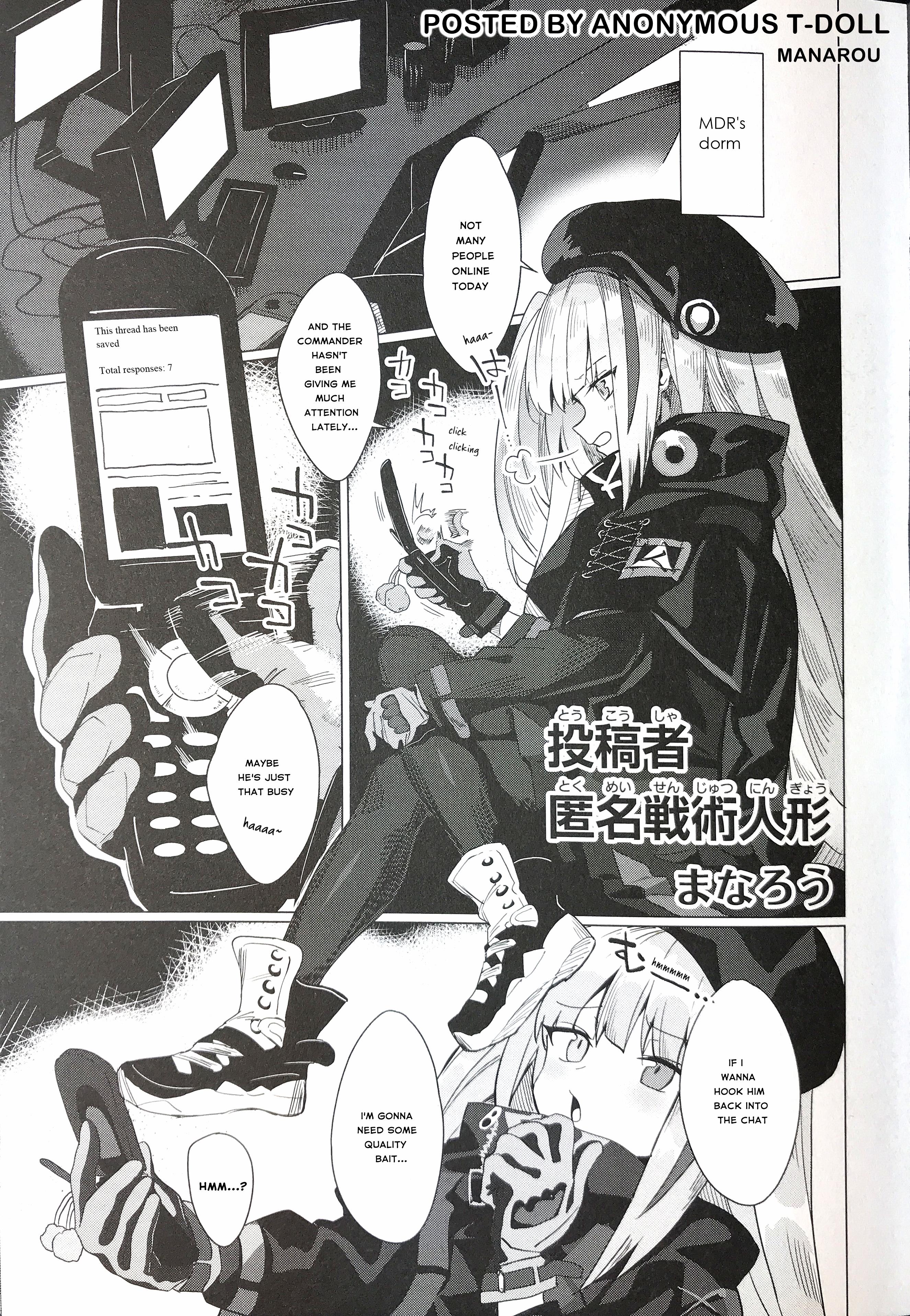 Dolls Frontline Comic Anthology - DNA Media 2019 - Chapter 32891 - Posted by Anonymous T-Doll - Image 1