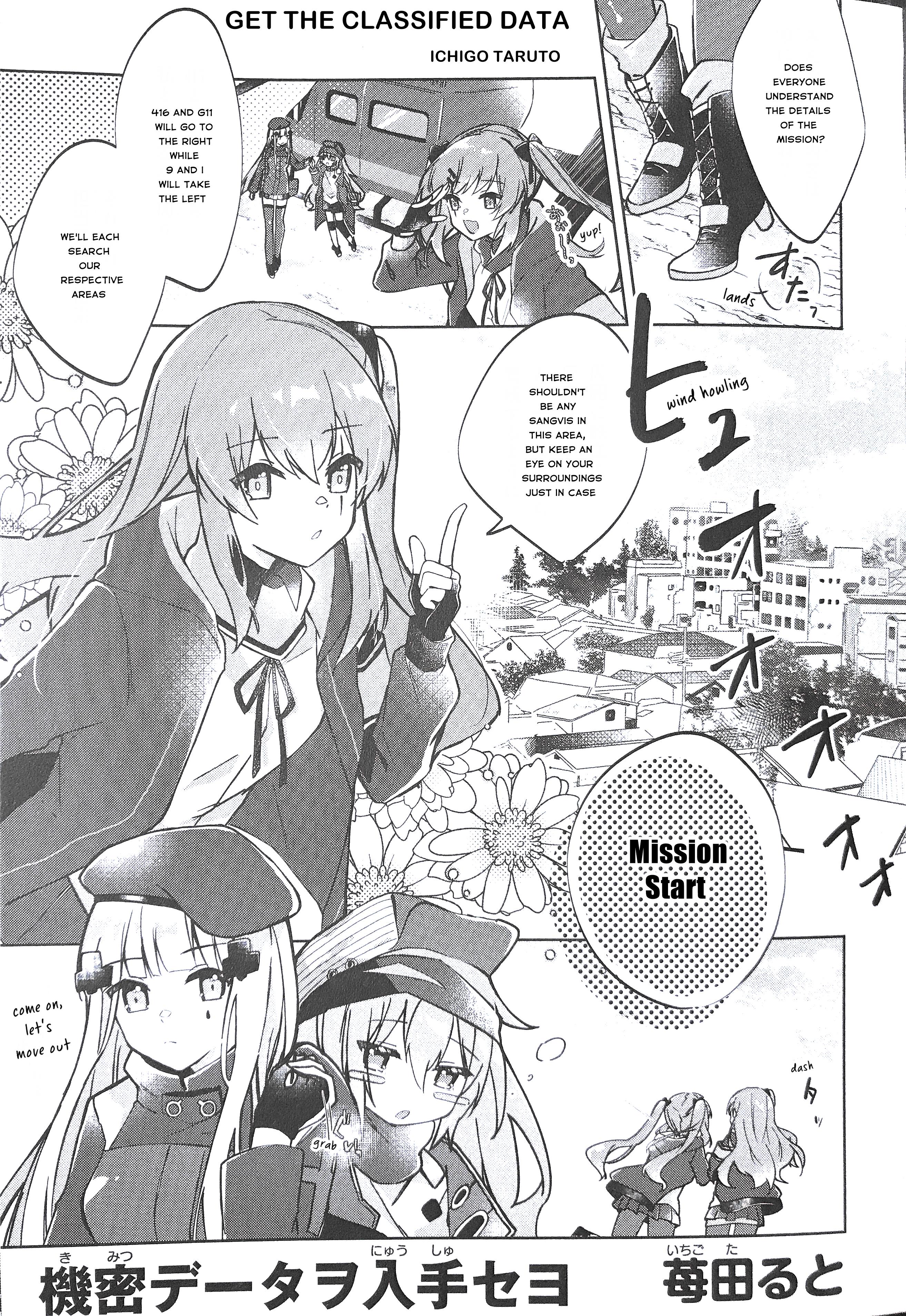 Dolls Frontline Comic Anthology - DNA Media 2019 - Chapter 32644 - Get the Classified Data! - Image 1