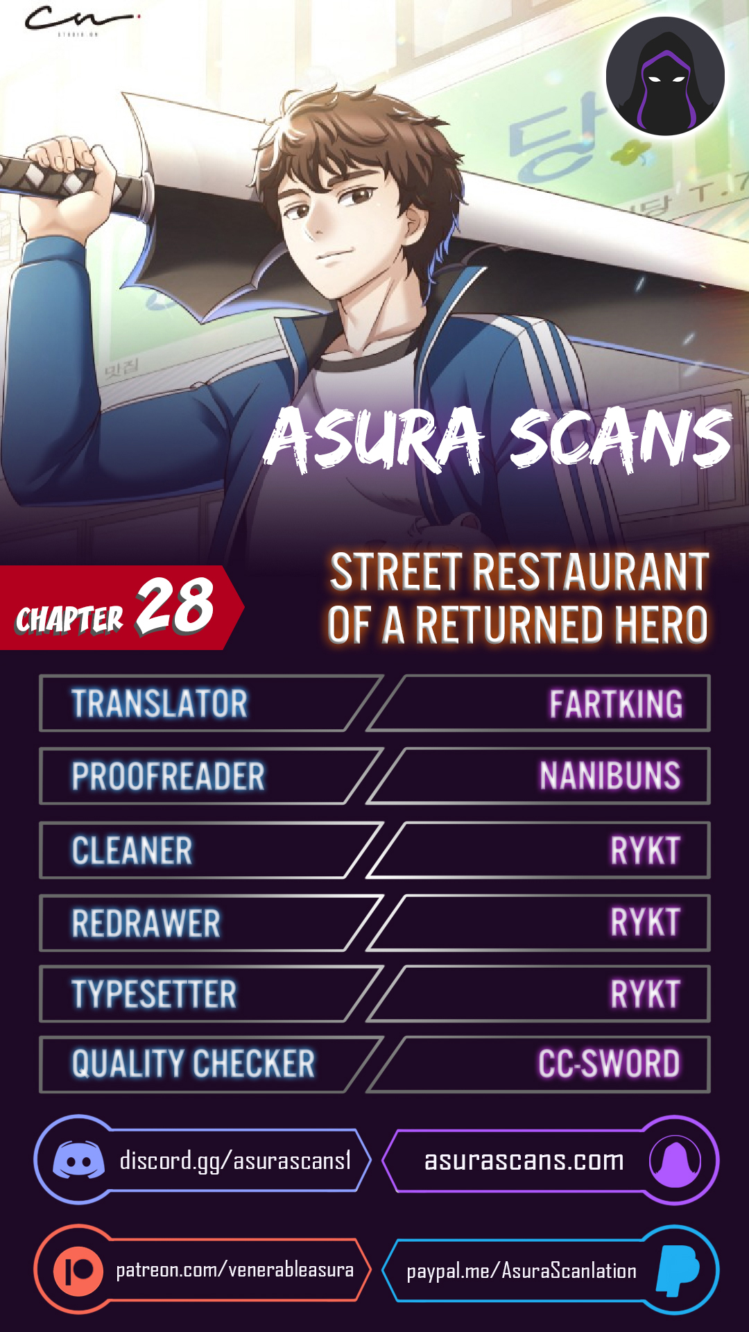 Street Restaurant of a Returned Hero - Chapter 19673 - Page 1