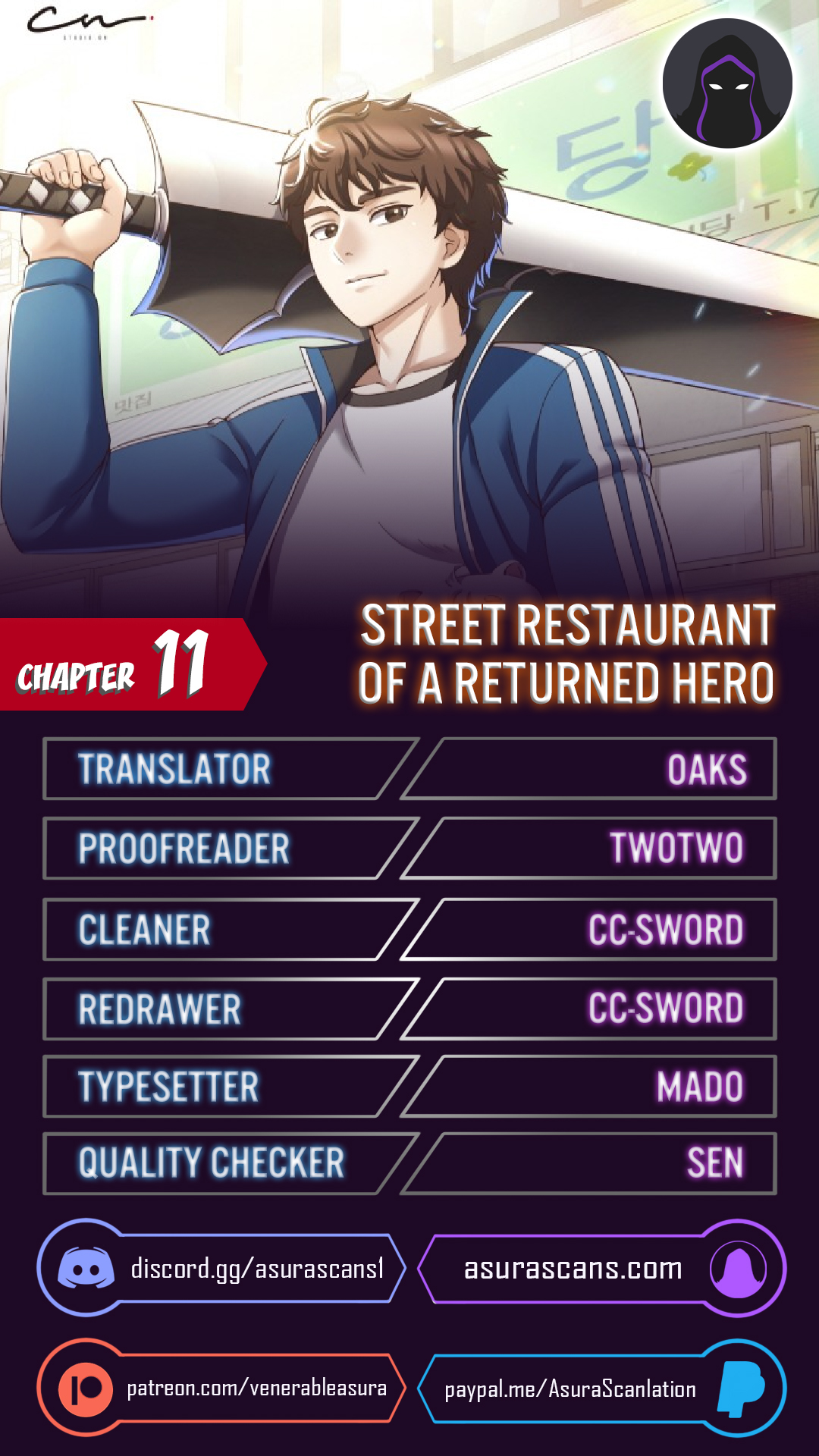Street Restaurant of a Returned Hero - Chapter 19656 - Page 1