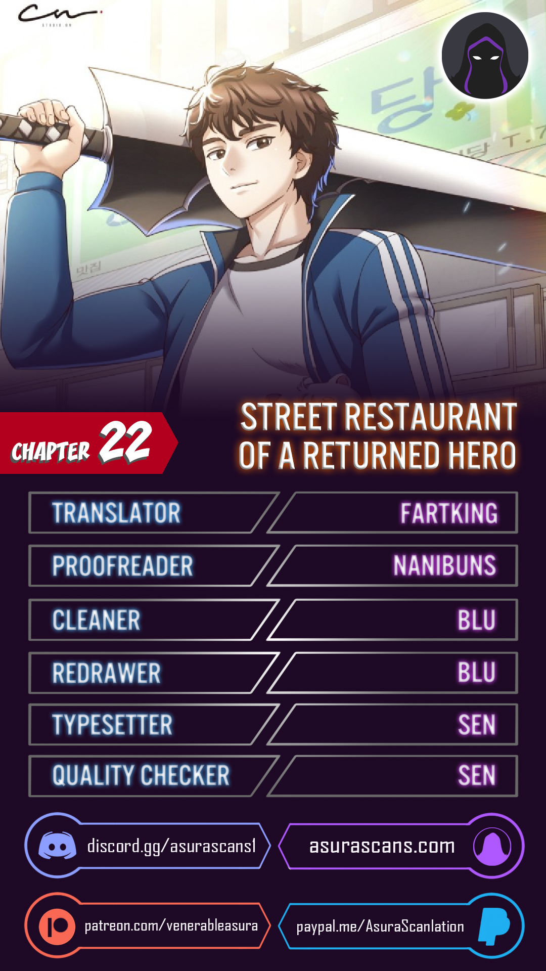 Street Restaurant of a Returned Hero - Chapter 19668 - Page 1