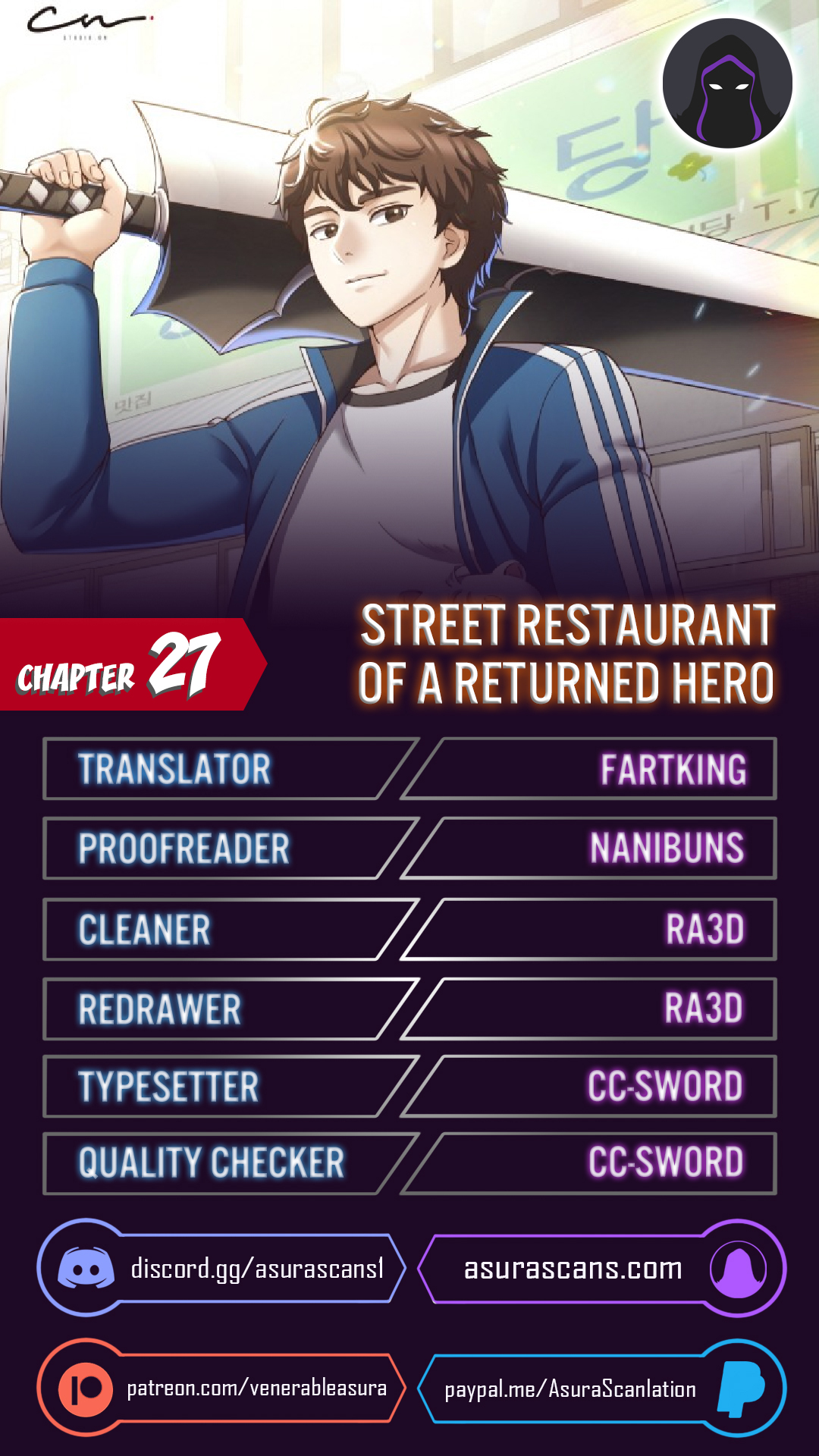 Street Restaurant of a Returned Hero - Chapter 19672 - Page 1