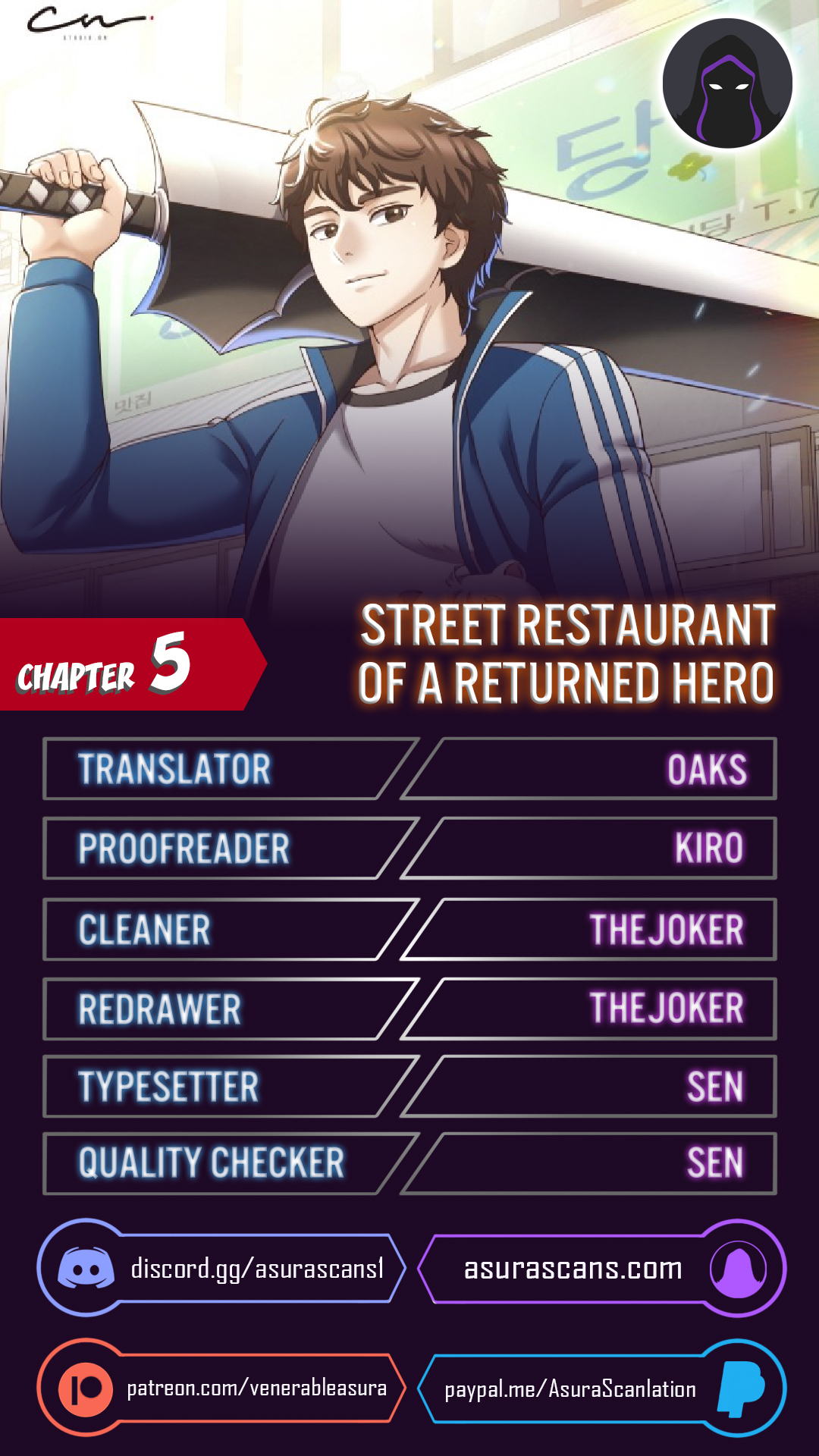 Street Restaurant of a Returned Hero - Chapter 19650 - Image 1